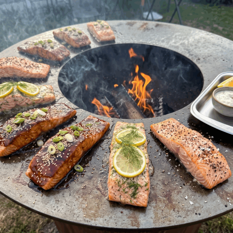 zalm op de bbq