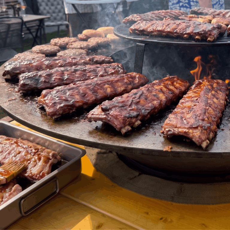 spareribs op bbq